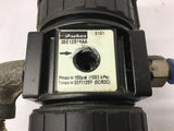 Parker 05E12B18AA 1/2" filter regulator 150 PSI