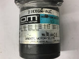 Oriental motor 2IK6GN-AUC Induction motor 6 Watts 115 Volts 0.18 A w/ 2GN12.5KA