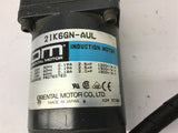 Oriental 2IK6GN-AUL 6 Watt 115 Volts 0.18A Induction Motor w/ 2GN36KA