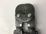 Crimping Tool AMP 20-18 Type-F