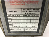 Honeywell V40554 1031 Fluid Power Gas Valve 110/120 Volts