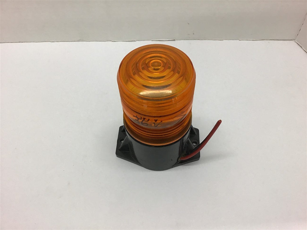 Amber 36V Safety Strobe Light