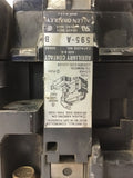 Allen-Bradley 500-DD930 Nema size 3 Starter 460 Volt 50 Hp 115-120 volt Coil