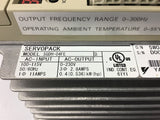Yaskawa Servopack SGDH-04FE 230 Volts 2.8 Amps 0.536 Hp Output