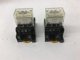 Omron LY4N 24 Relay Lot Of 2