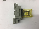 Idec RH1B-U 24 VDC Relay with Base Lot Of 5
