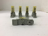 Idec RH1B-U 24 VDC Relay with Base Lot Of 5