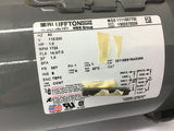 Bluffton 1111007732 1 Hp AC Motor 115/230 volts 1800 Rpm 4P single phase 56Y Fra