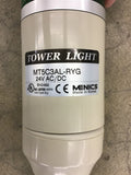 Menics Tower Light MT5C3AL-RYG 24 VAC/DC