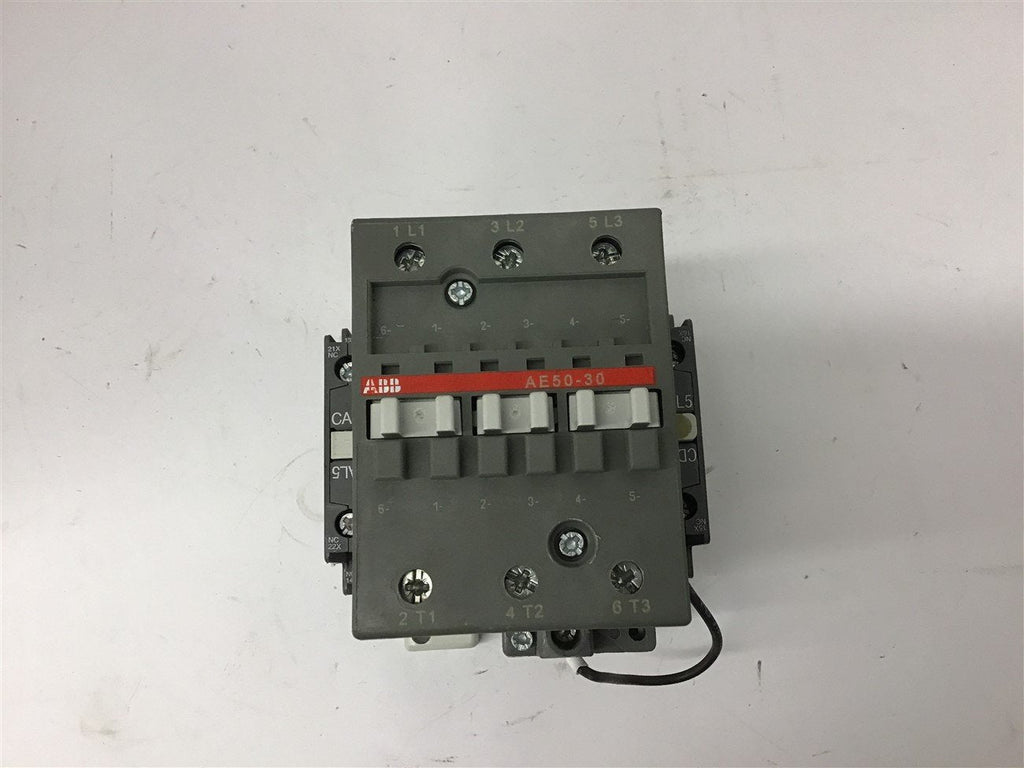 ABB AE50-30 CAL5-11 Contactor 24 Vdc Coil