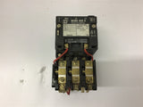 Square D 8536 SB02 Nema size 0 Starter 460 Volt 5 HP 120 Volt Coil