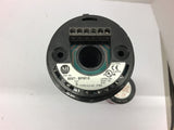 Allen-Bradley 855T-BPM10 Stack Light Base w/ 855T-B10DN4 Steady Incandescent RED