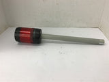 Allen-Bradley 855T-BPM10 Stack Light Base w/ 855T-B10DN4 Steady Incandescent RED