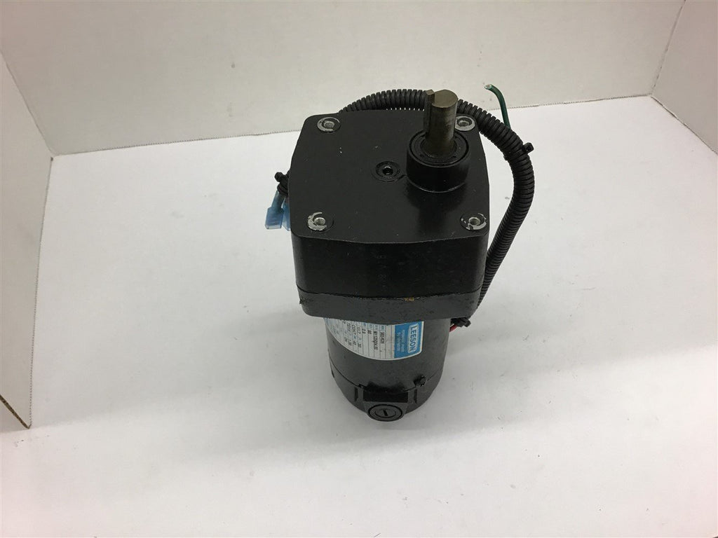 Leeson M1125004.00 DC Gearmotor 1/17 HP 100RPM 90V 0.8A 30 FR TENV ENCL 36 TORQ