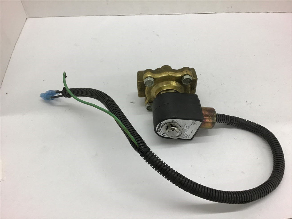 Parker 2-Way 3F4C80 Solenoid Valve 1/2" MNPT 24VDC