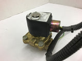 Parker 2-Way 3F4C80 Solenoid Valve 1/2" MNPT 24VDC