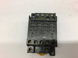 Omron LY4N Relay 24VAC Lot of 2 with One Omron PTF14-E Relay Socket