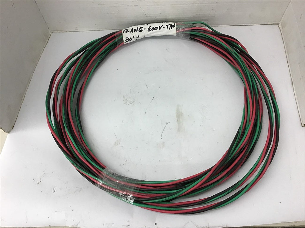 Submersible Pump Cable 12 AWG 600 V THW 30'