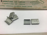 Uline S-828 Steel Strapping Seals 1-1/8" Length 3/4" Width Lot of 425
