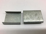 Uline S-828 Steel Strapping Seals 1-1/8" Length 3/4" Width Lot of 425