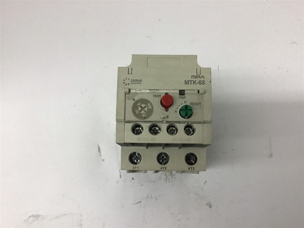 Cerus MTK-63 thermal Overload Relay