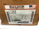 Baldor L120 .25 HP AC Motor 115/230 volts Single Phase 1800 Rpm 4P 48 Frame