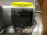 Baldor L120 .25 HP AC Motor 115/230 volts Single Phase 1800 Rpm 4P 48 Frame