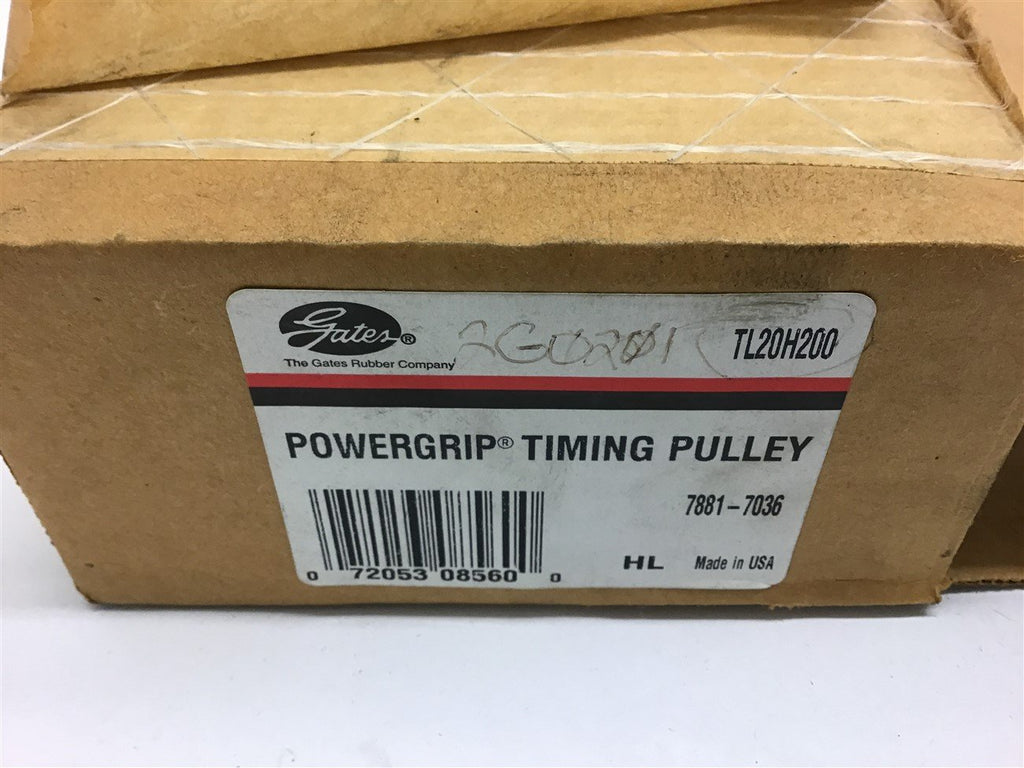 Gates TL20H200-1215 PowerGrip Timing Pulley
