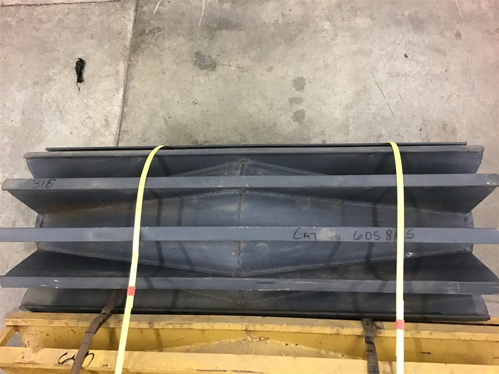 18" Crowned Winged Tailed Pulley