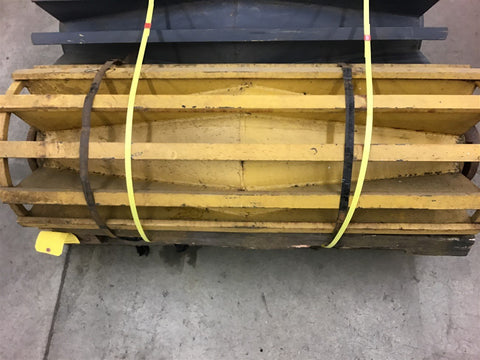 18" Crowned Winged Tailed Pulleys