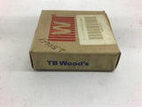 TB Woods 3J12 Sure Flex Flange Coupling 1/2" Bore Lot of 2