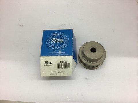 Martin 18H100 Timing Pulley 5/8" Bore