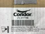 Condor 31TT56 Adjustable Safety Gate Size 34 to 36-1/2"