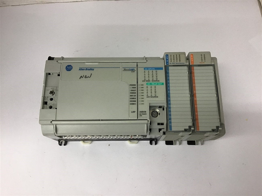 Allen-Bradley 1764-28BXB Micrologic Base Unit w/ Input/ Output modules