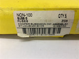 Bussmann NON-100 Fuse 100 Amp 250 Vac Box of 5