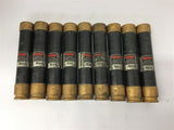 Fusetron FRS-R-40 Time Delay Fuse 40 Amp 600 Volts Lot Of 9