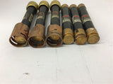 Fusetron FRS-R-10 dual Element Fuse 10 amp 600 Volts Lot Of 6