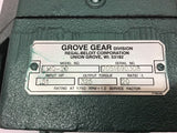 Grove Gear LMQ-20 20:1 Ratio .51HP 325 Torque Gear Reducer