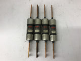 Fusetron FRS-R-100 Time Delay Fuse 100 amp 600 volts Lot Of 4