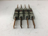 Fusetron FRS-R-100 Time Delay Fuse 100 amp 600 volts Lot Of 4