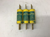 Buss LPJ-70SP Low Peak Fuse 70 Amp 600 Vac Lot Of 3