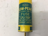Buss LPJ-70SP Low Peak Fuse 70 Amp 600 Vac Lot Of 3