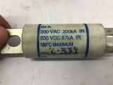 Ferraz Shawmut A50QS50-4 Amptrap 50 Amp Fuse Lot Of 3