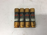 Fusetron FRN-R-40 Dual Element Fuse 40 Amp 250 volts Lot Of 4