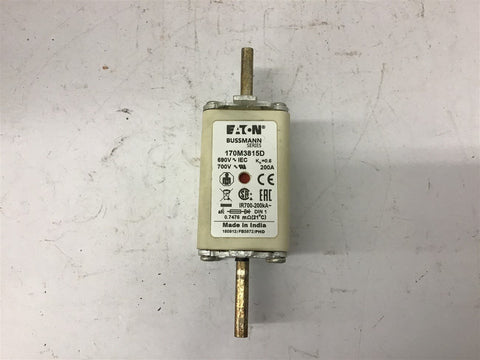 Busmann 170M3815D 200 Amp 700 Volts