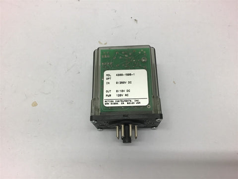 Action Instruments 4300-1595-1 Relay 0/250V DC In 0/10V DC Out 120V AC