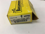 Bussmann FNQ-R-30 CC- Tron Fuse 30 Amp 600 Vac Lot Of 9