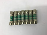 Bussmann FNQ-10 Time Delay Fuse 10 Amp 500 Vac Lot Of 7