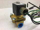 Parker 08F23C240ACF4C05 Solenoid Valve 1/2"NPT 5/8" Orifice 120VAC
