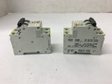 Merlin Gerin C60N 24524 16 Amp Type D 480 Vac Circuit Breaker Lot Of 2